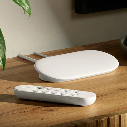Google TV Streamer 4K White 32GB – HDR & WiFi