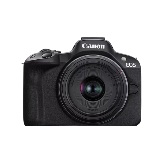 Canon EOS R50 Twin Kit (18-45mm f/4.5-6.3 IS STM) (55-210mm f/5-7.1 IS STM)